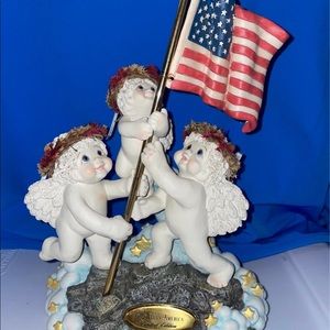 Dreamsicles 2001 “god Bless America” Cast Art Piece Limited Edition